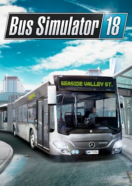 Bus Simulator 18 постер (cover)