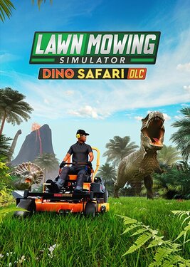 Lawn Mowing Simulator: Dino Safari постер (cover)