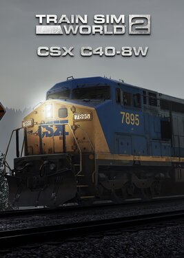 Train Sim World 2 - CSX C40-8W Loco постер (cover)
