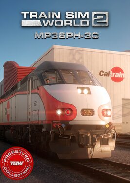 Train Sim World 2 - Caltrain MP36PH-3C ‘Baby Bullet’ Loco постер (cover)