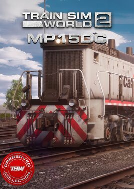 Train Sim World 2 - Caltrain MP15DC Diesel Switcher Loco постер (cover)