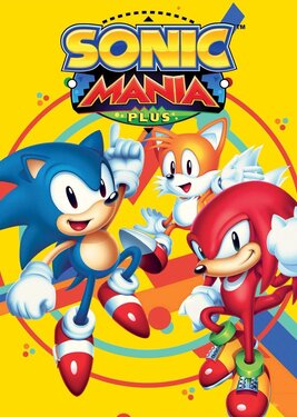 Sonic Mania - Plus постер (cover)