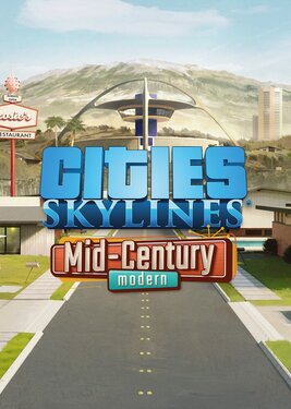 Cities: Skylines - Content Creator Pack: Mid-Century Modern постер (cover)