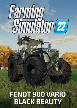 Farming Simulator 22 - Fendt 900 Vario Black Beauty постер (cover)