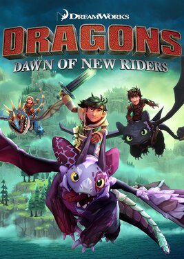 DreamWorks Dragons: Dawn of New Riders постер (cover)