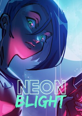 Neon Blight постер (cover)