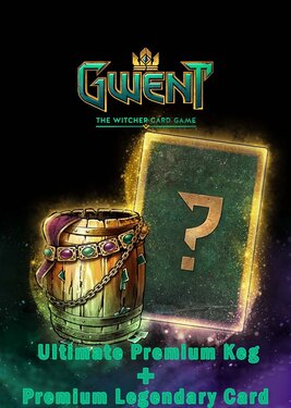 Gwent - Ultimate Premium Keg + Premium Legendary Card постер (cover)