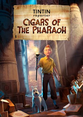 Tintin Reporter: Cigars of the Pharaoh постер (cover)