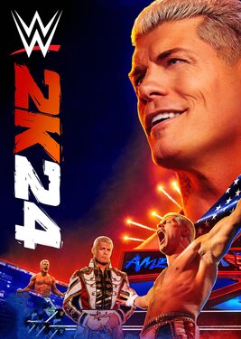 WWE 2K24 постер (cover)