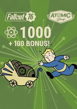 Fallout 76: 1000 (+100 Bonus) Atoms постер (cover)