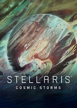 Stellaris: Cosmic Storms постер (cover)