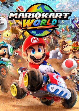 Mario Kart World постер (cover)