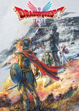 Dragon Quest I & II HD-2D Remake постер (cover)