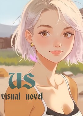 US Visual Novel постер (cover)