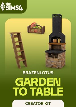 The Sims 4 - Garden to Table Kit постер (cover)