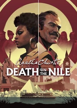 Agatha Christie - Death on the Nile постер (cover)