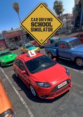 Car Driving School Simulator постер (cover)