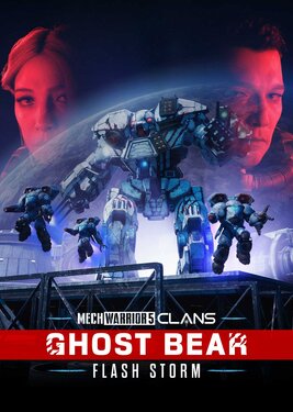 MechWarrior 5: Clans - Ghost Bear: Flash Storm постер (cover)