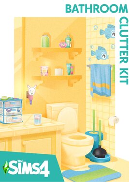 The Sims 4: Bathroom Clutter Kit poster (cover)
