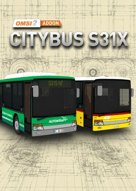 OMSI 2 - Add-on Citybus S31X постер (cover)