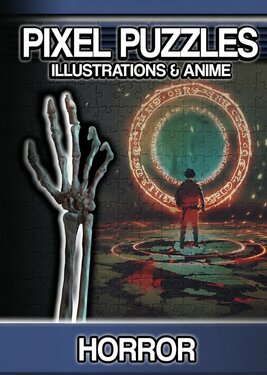 Pixel Puzzles Illustrations & Anime - Jigsaw Pack: Horror