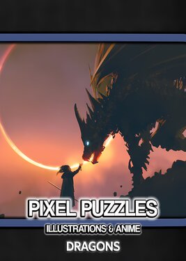 Pixel Puzzles Illustrations & Anime - Jigsaw Pack: Dragons