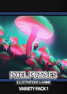 Pixel Puzzles Illustrations & Anime - Jigsaw Pack: Variety Pack 1 постер (cover)