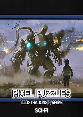 Pixel Puzzles Illustrations & Anime - Jigsaw Pack: Sci-Fi