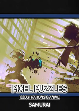 Pixel Puzzles Illustrations & Anime - Jigsaw Pack: Samurai