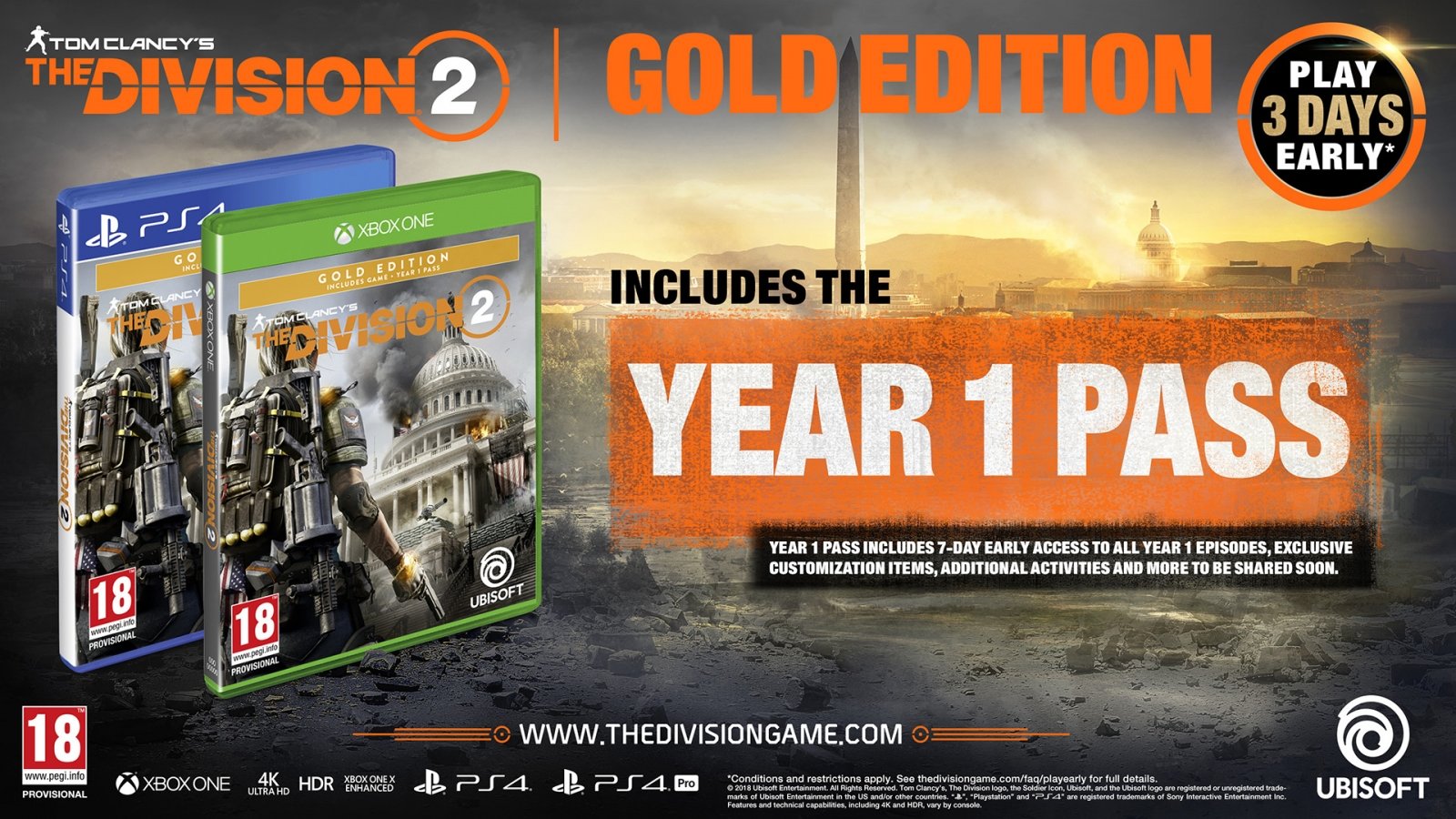 Tom Clancy's The Division 2 – Gold Edition