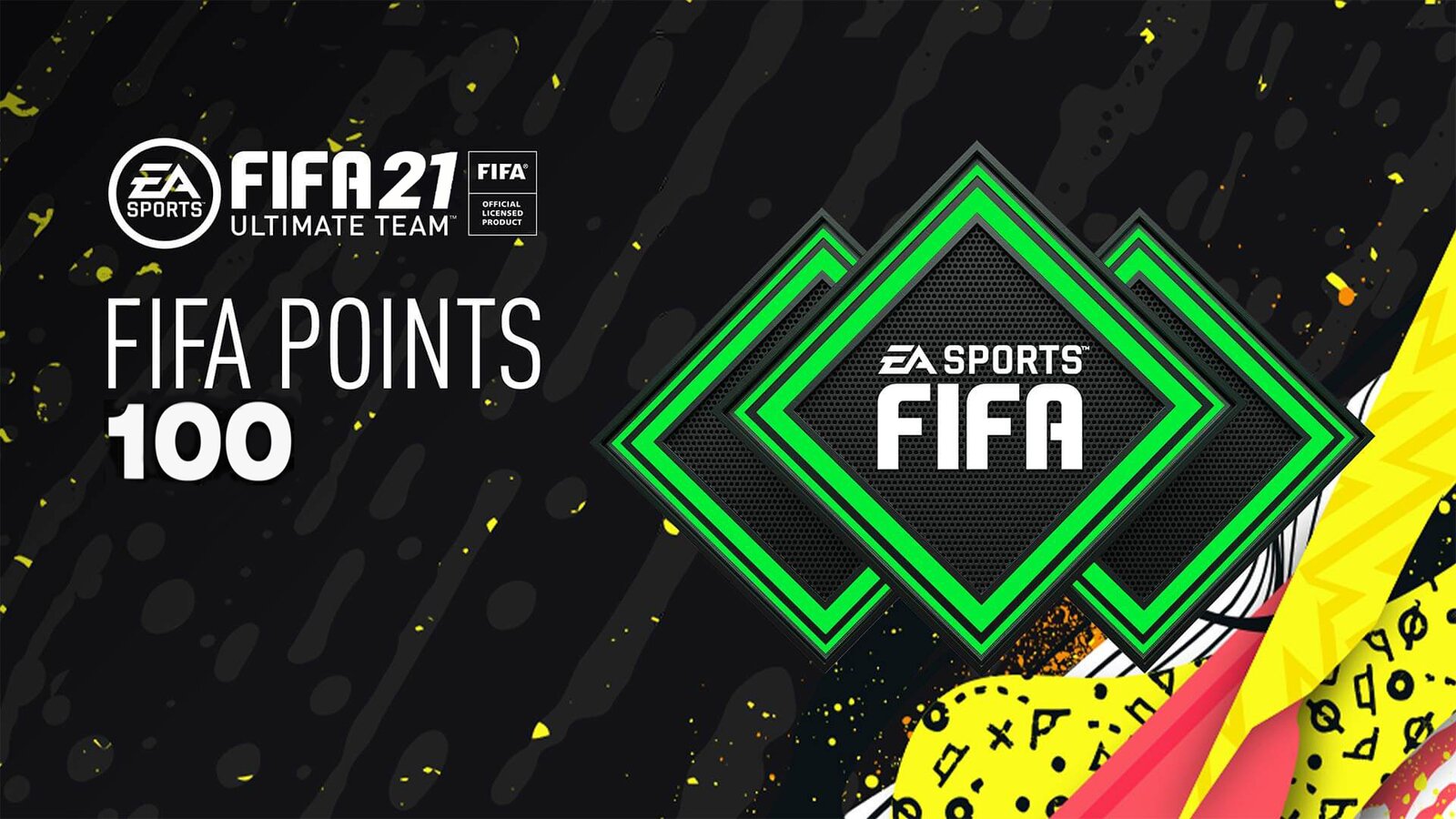 FIFA 21 Ultimate Team - 100 очков FIFA Points