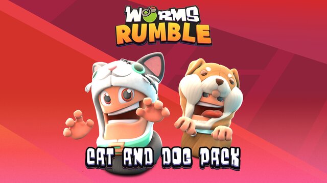 Worms Rumble - Cats & Dogs Double Pack buy with a discount of 38%