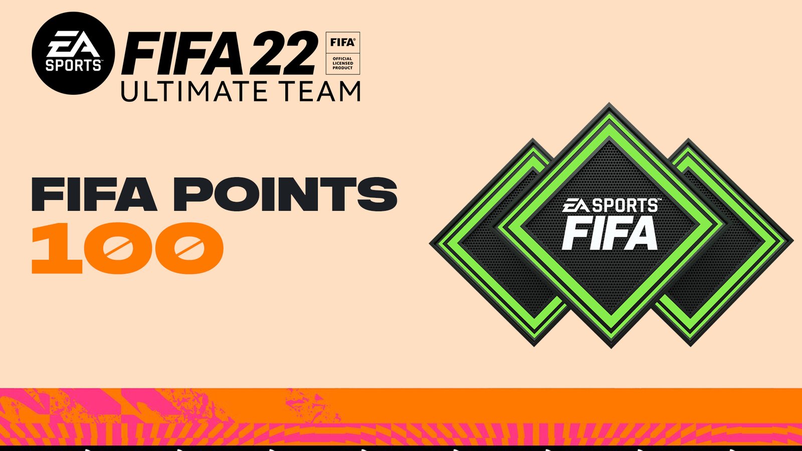 FIFA 22 Ultimate Team - 100 очков FIFA Points