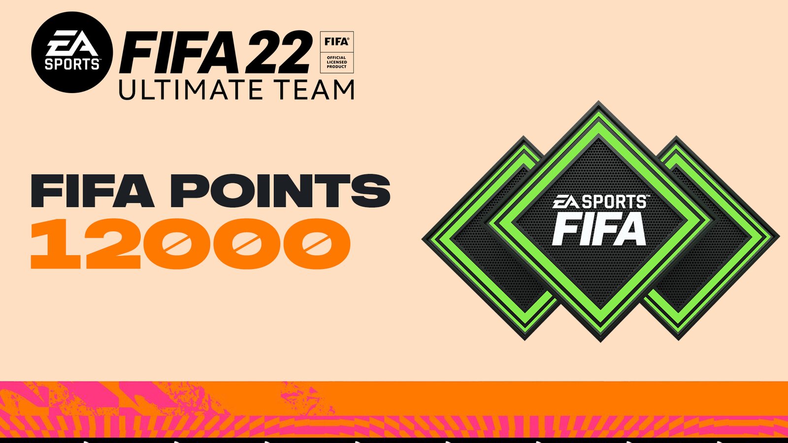 FIFA 22 Ultimate Team - 12000 очков FIFA Points