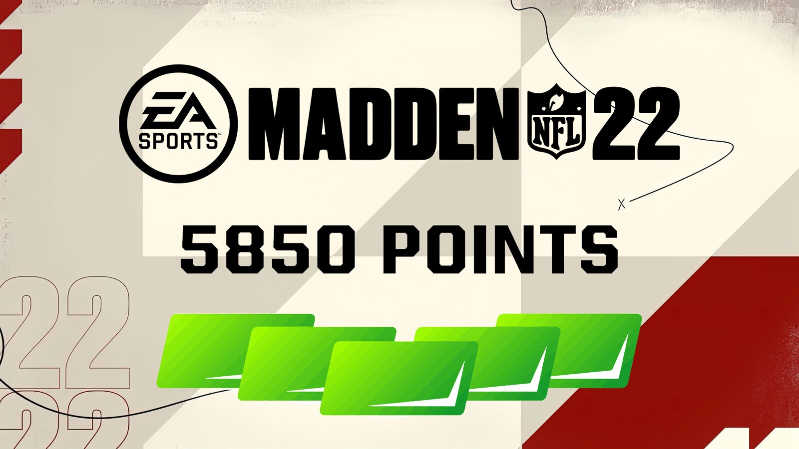 Madden NFL 22 - 5850 Madden Points