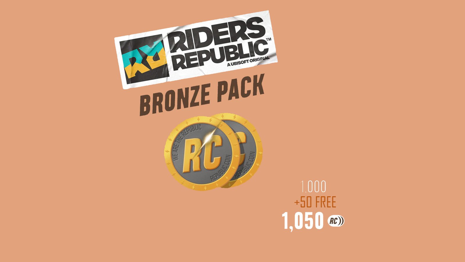 Riders Republic Coins Bronze Pack - 1050 Credits