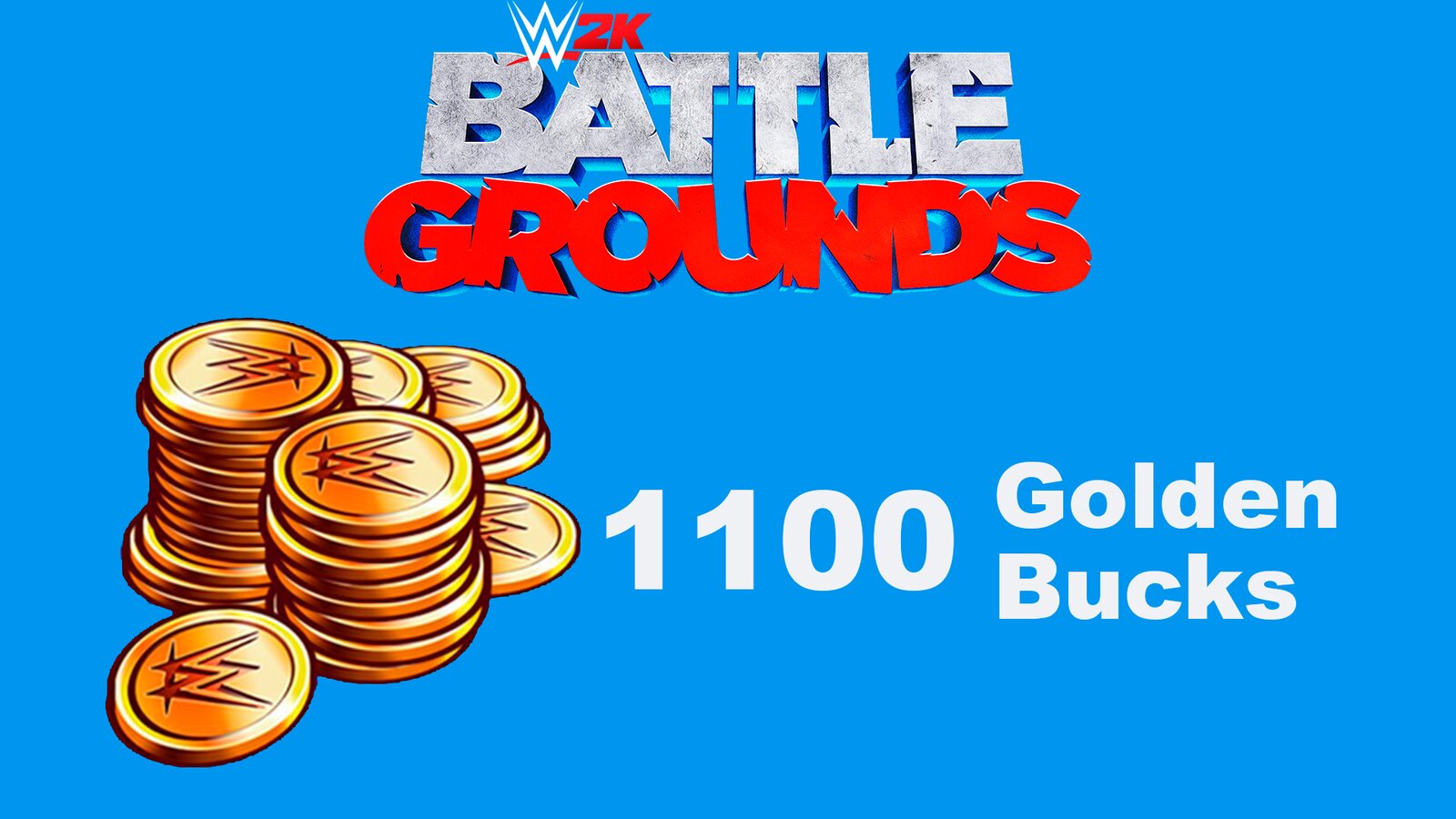 WWE 2K Battlegrounds: 1100 Golden Bucks