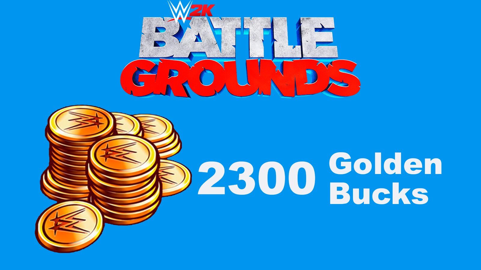 WWE 2K Battlegrounds: 2300 Golden Bucks