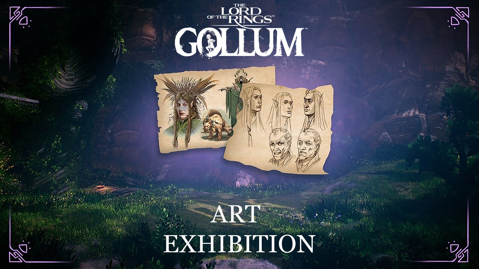 The Lord of the Rings: Gollum - Art Exhibition