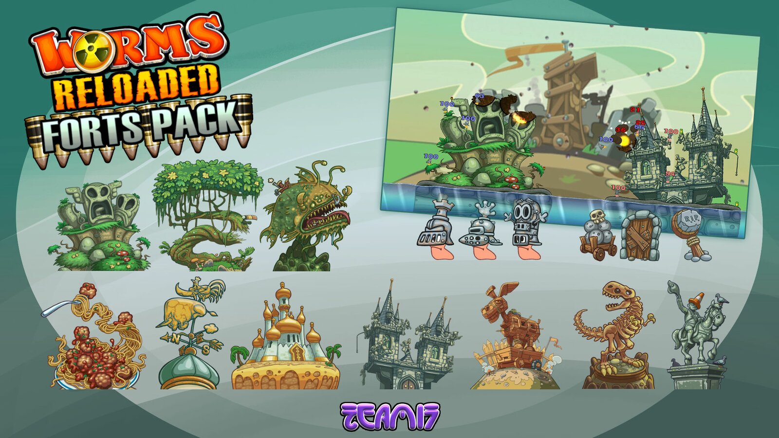 Worms Reloaded - Fort Pack