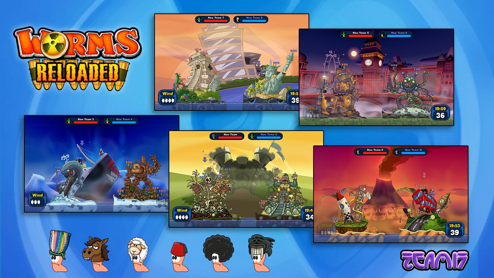 Worms Reloaded - The "Pre-order Forts and Hats" DLC Pack