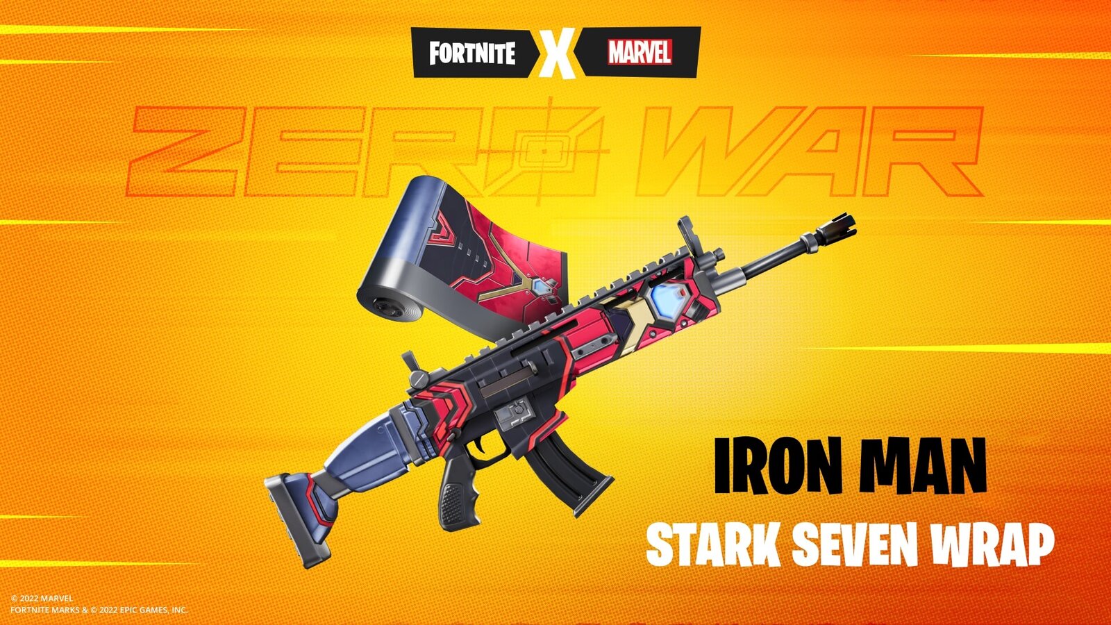 Fortnite - Iron Man Stark Seven Wrap