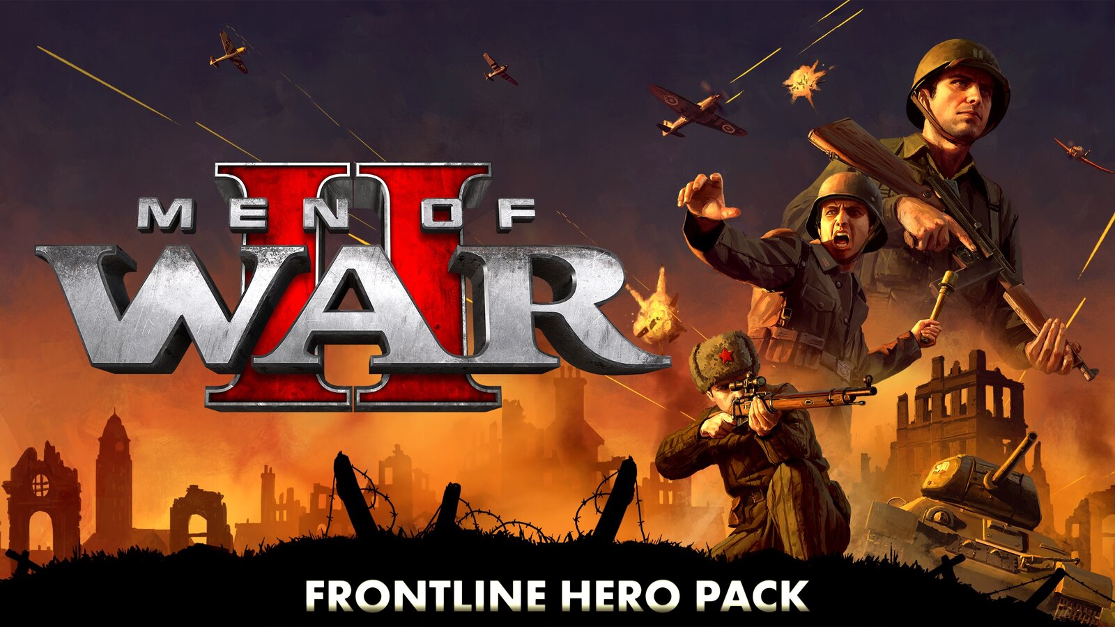 Men of War II - Frontline Hero Pack