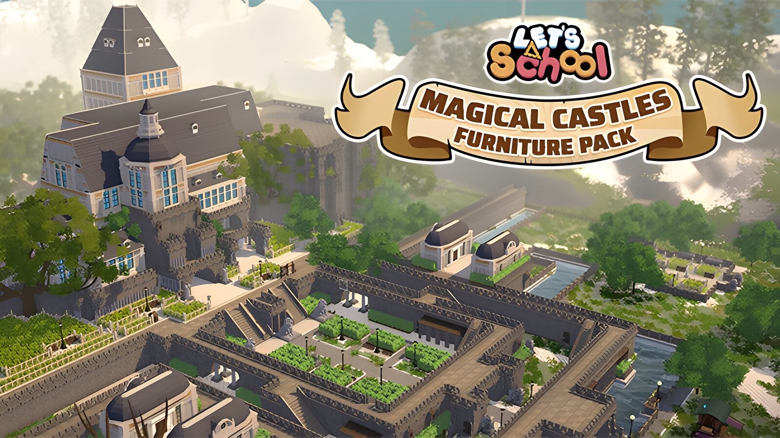 Let's School - Magical Castles Furniture Pack