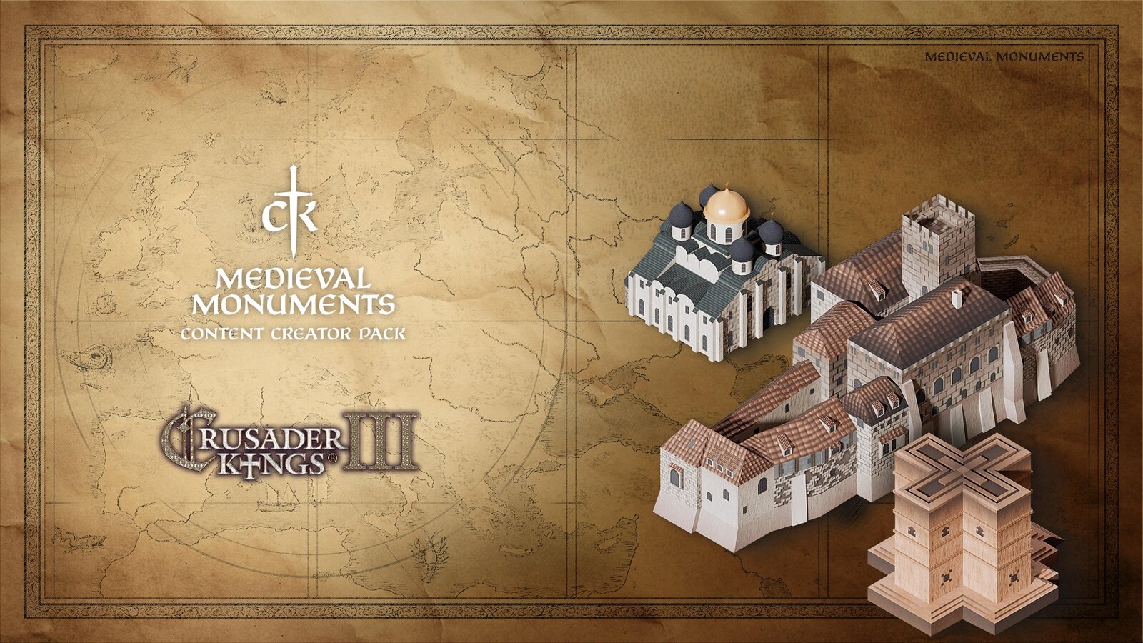 Crusader Kings III - Content Creator Pack: Medieval Monuments