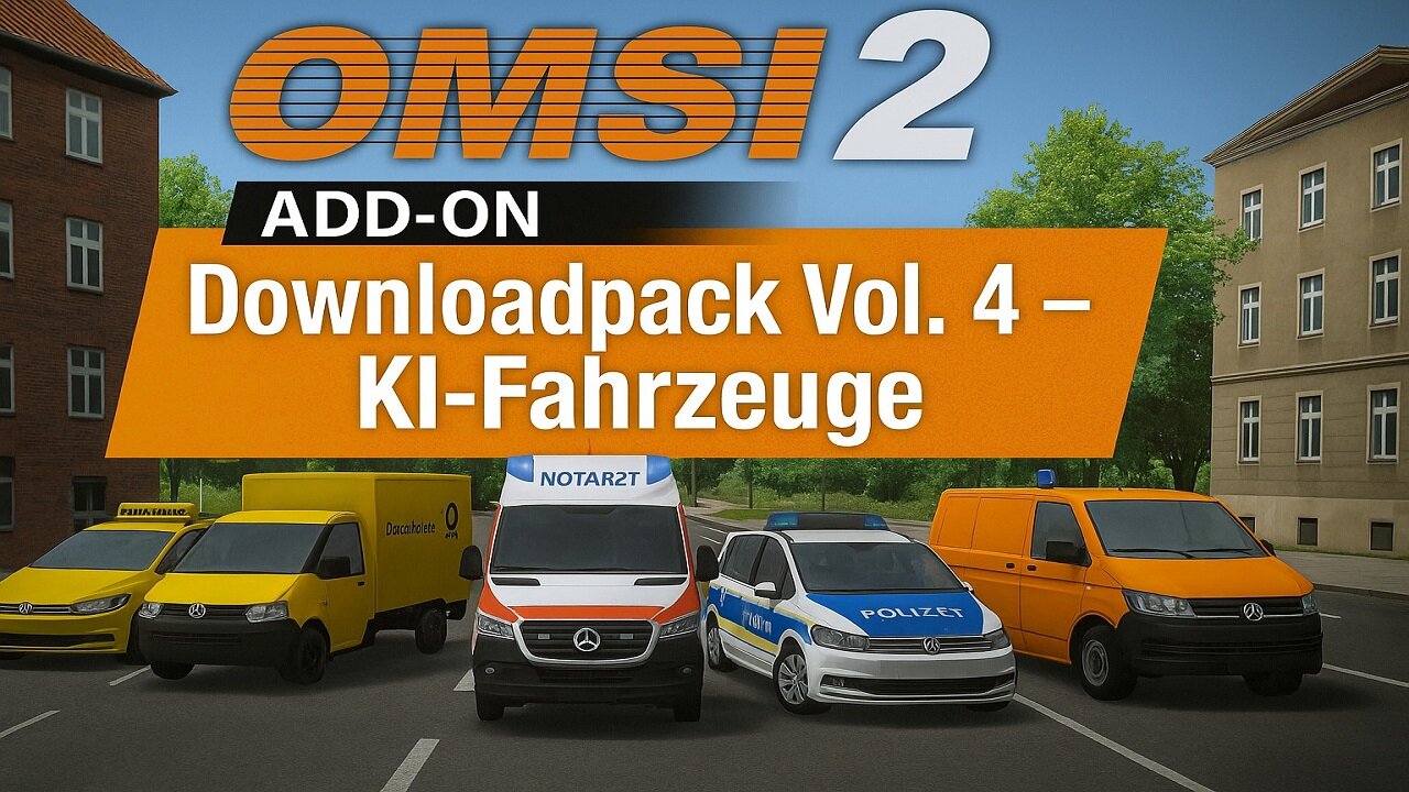 OMSI 2 Add-on Downloadpack Vol. 4 - KI-Fahrzeuge