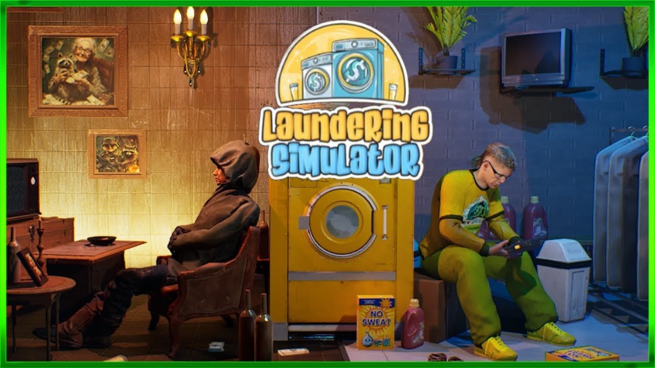 Laundering Simulator - Clean Cash and Laundry