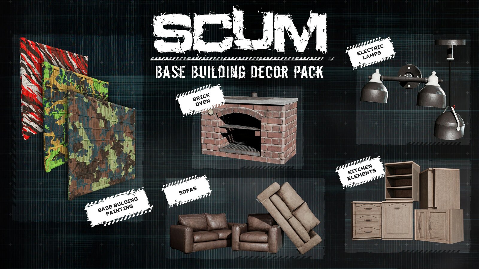 SCUM - Base Building Decor Pack