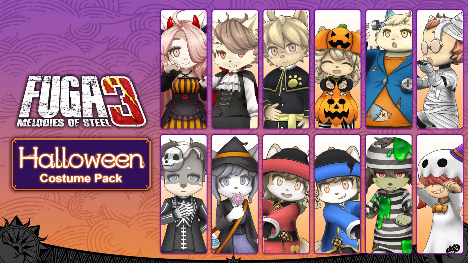 Fuga: Melodies of Steel 3 - Halloween Costume Pack