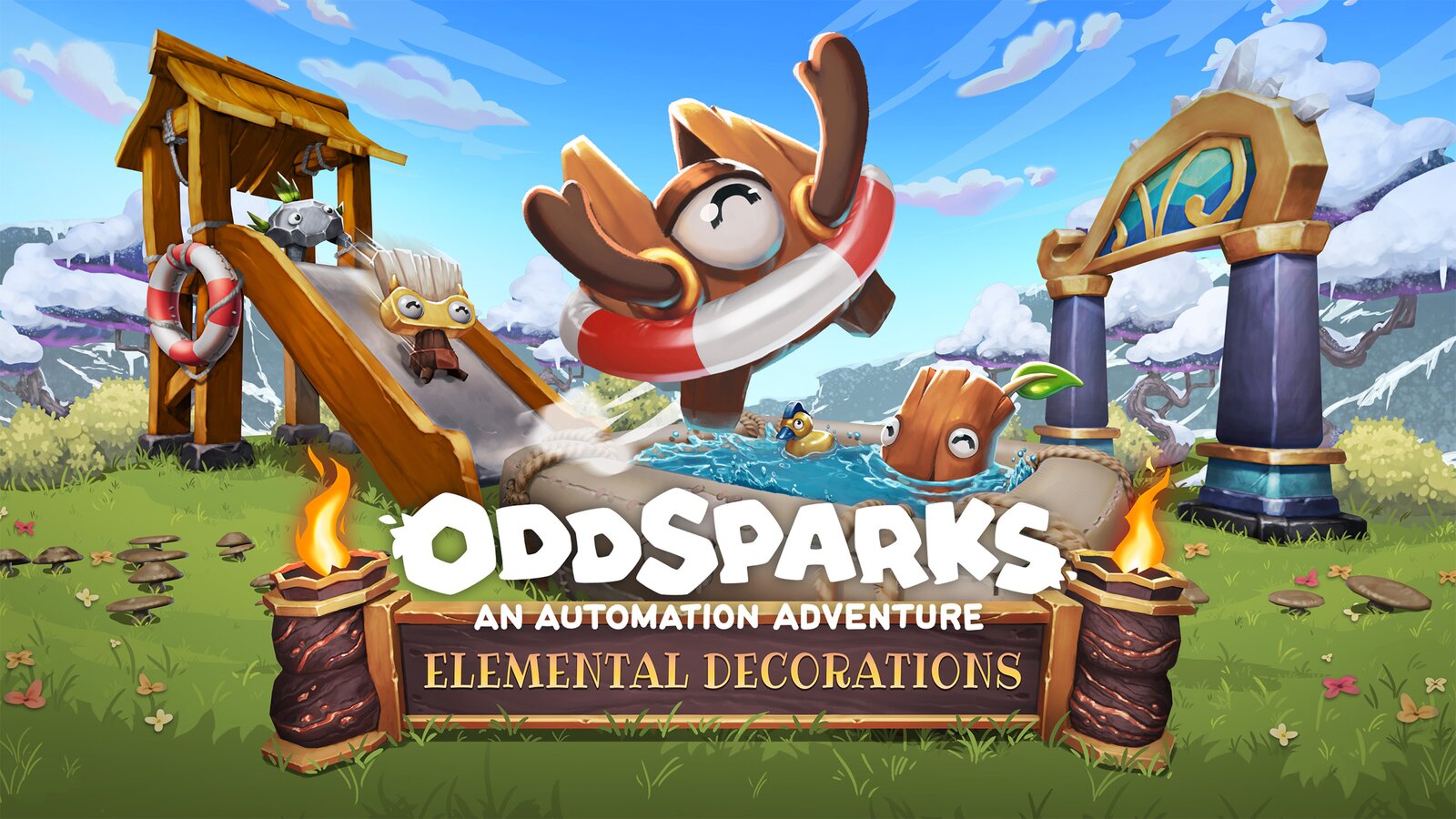 Oddsparks: An Automation Adventure - Craftsman's Elemental Decorations Pack